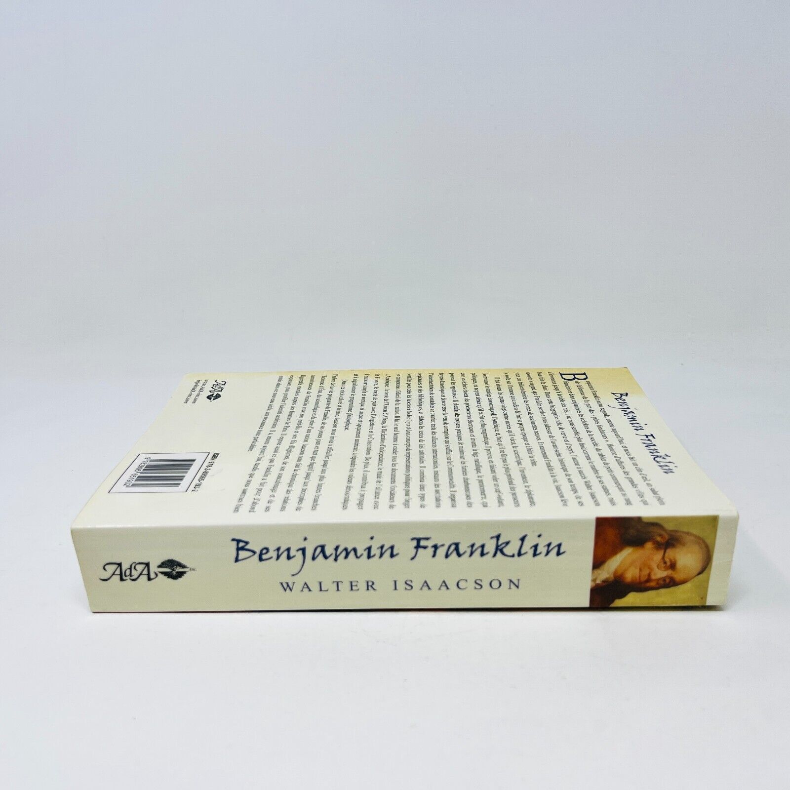 2008 Benjamin Franklin Une Vie Américaine de Walter Isaacson Français/French ADA