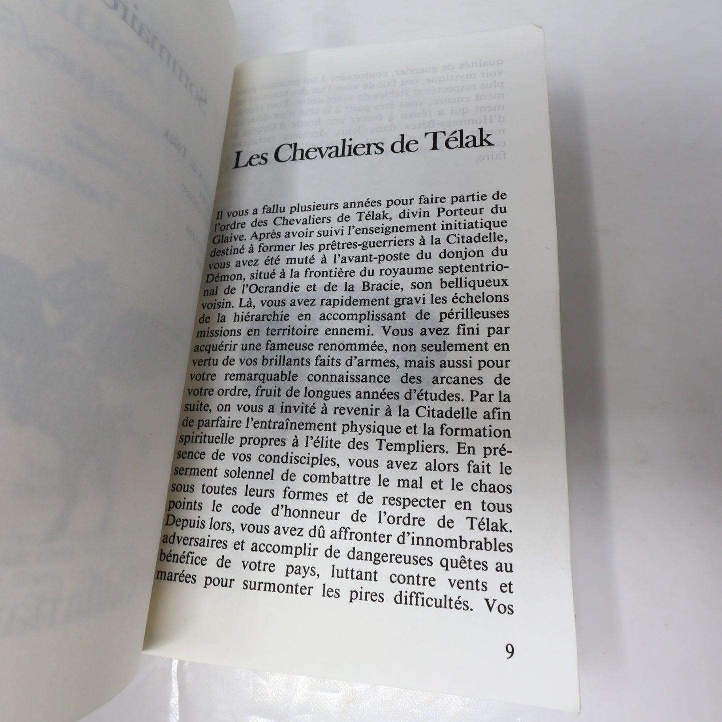 Les Chevaliers du Destin Jackson/ Livingstone Défis Fantastiques #55 LDVELH 1995