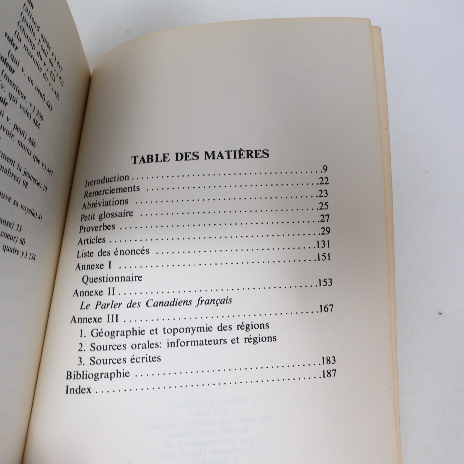 1974 Le Livre de Proverbes Québécois Pierre Desruisseaux L'Aurore Langue 70s PB