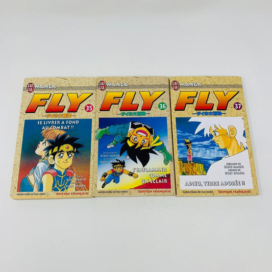 Fly 35-36-37 J'ai Lu Mangas Français Riku Sanjo Koji Inada Dragon Quest Lot de 3