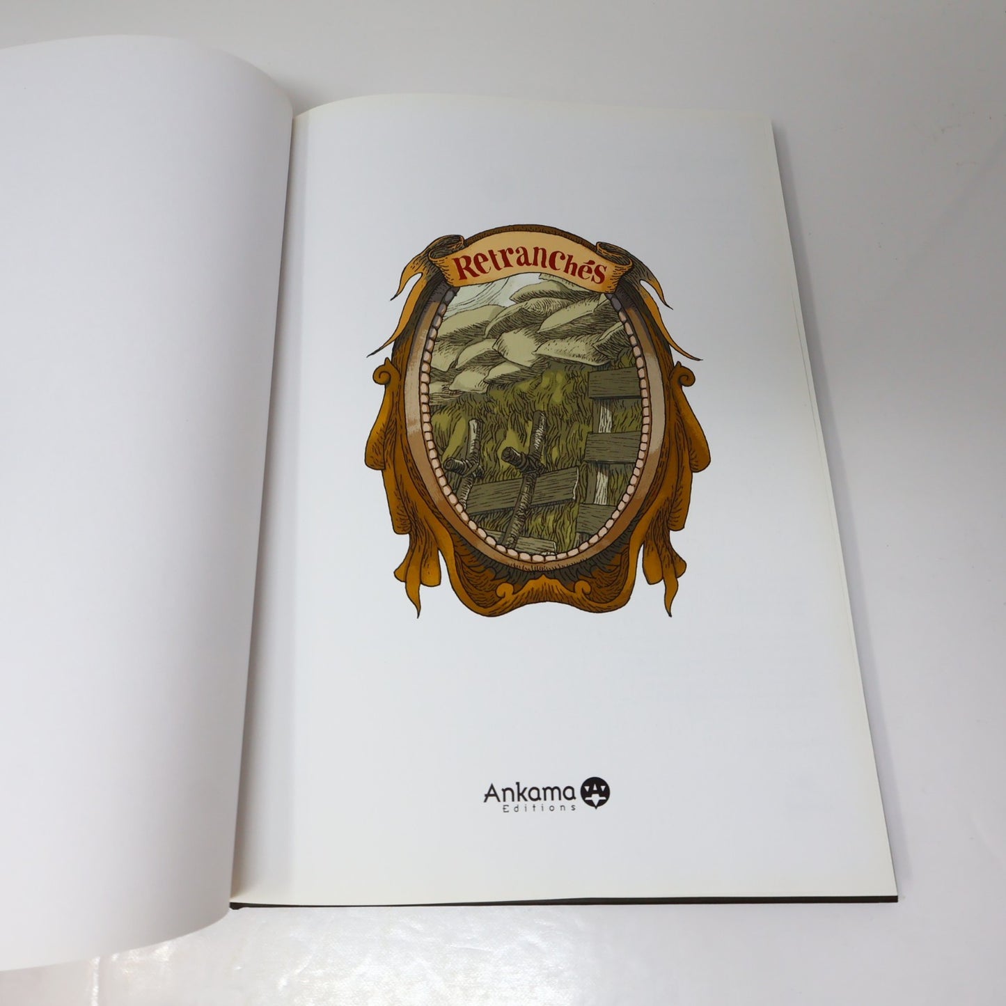 Retranchés Cafard Ankama 2008 HC Français French Bande Dessinée Bd Illustré