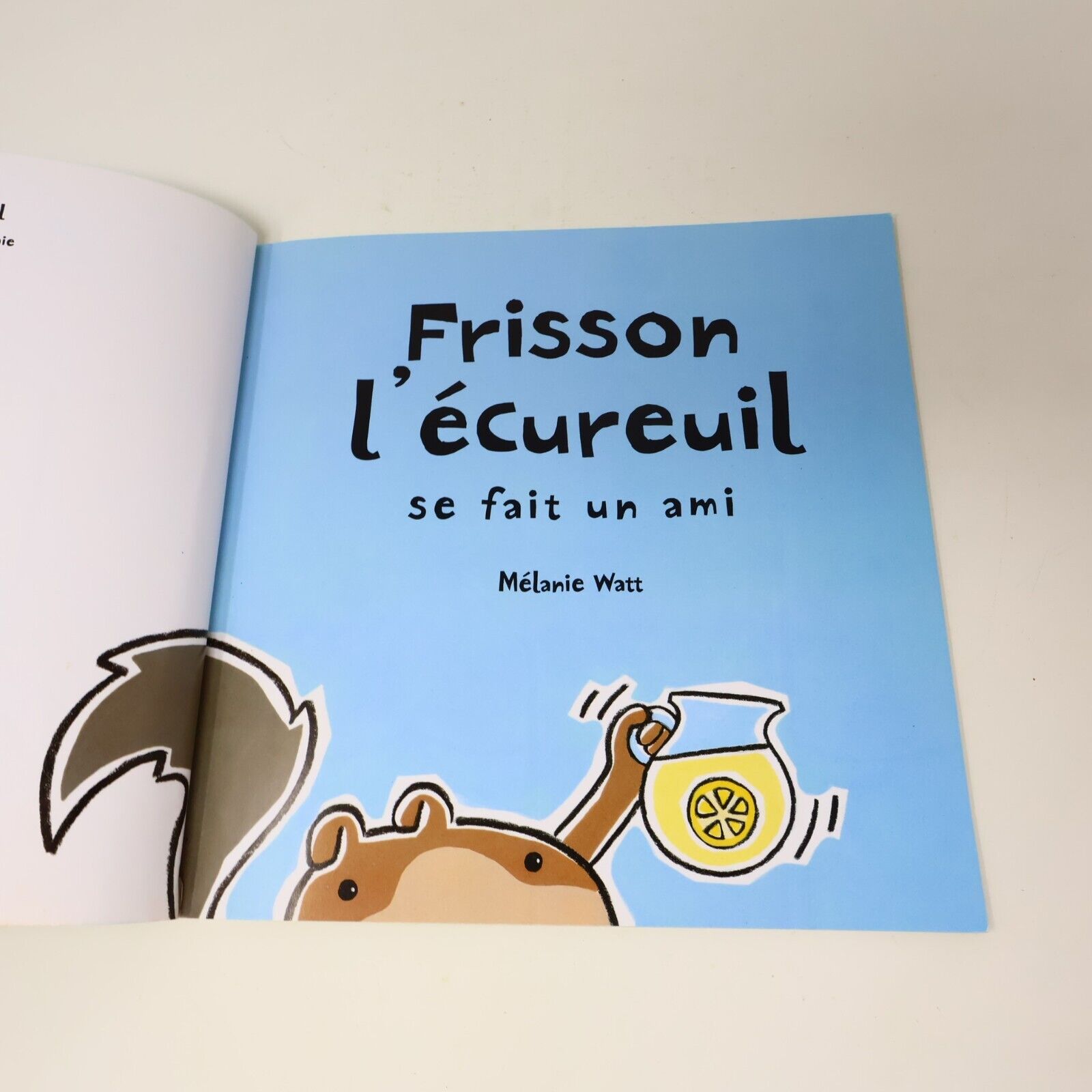 Frissons l'Écureuil Lot 4 Livres Jeunes Enfants Mélanie Watt Scholastic French