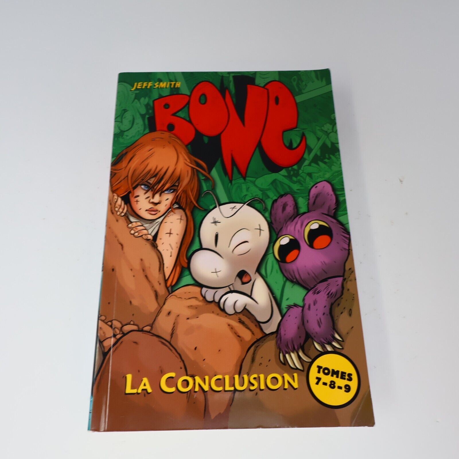 Lot 2 Livres Bone #4-9 Jeff Smith Omnibus Bande Dessinée BD La Suite Français PB