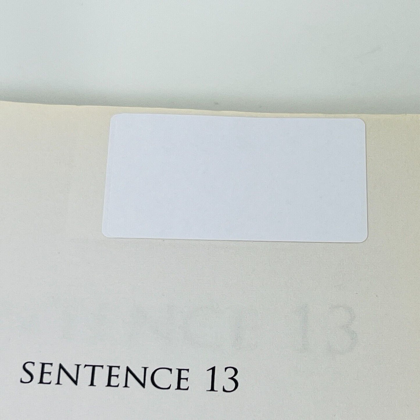 Sentence 13 #1-2 de Shannon Delany Ada en Français/French Lot Ombres et Secrets