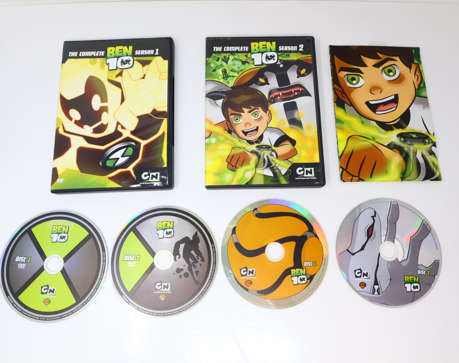 The Complete Ben 10 Season 1-2 Lot 2 DVD NTSC Cartoon Network English/Français