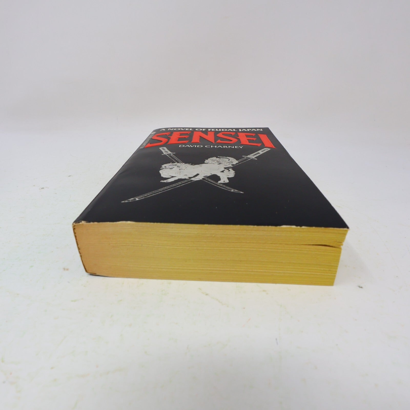 1983 Sensei David Charney Ace Books Feuodal Japan Historical Fiction Thriller PB