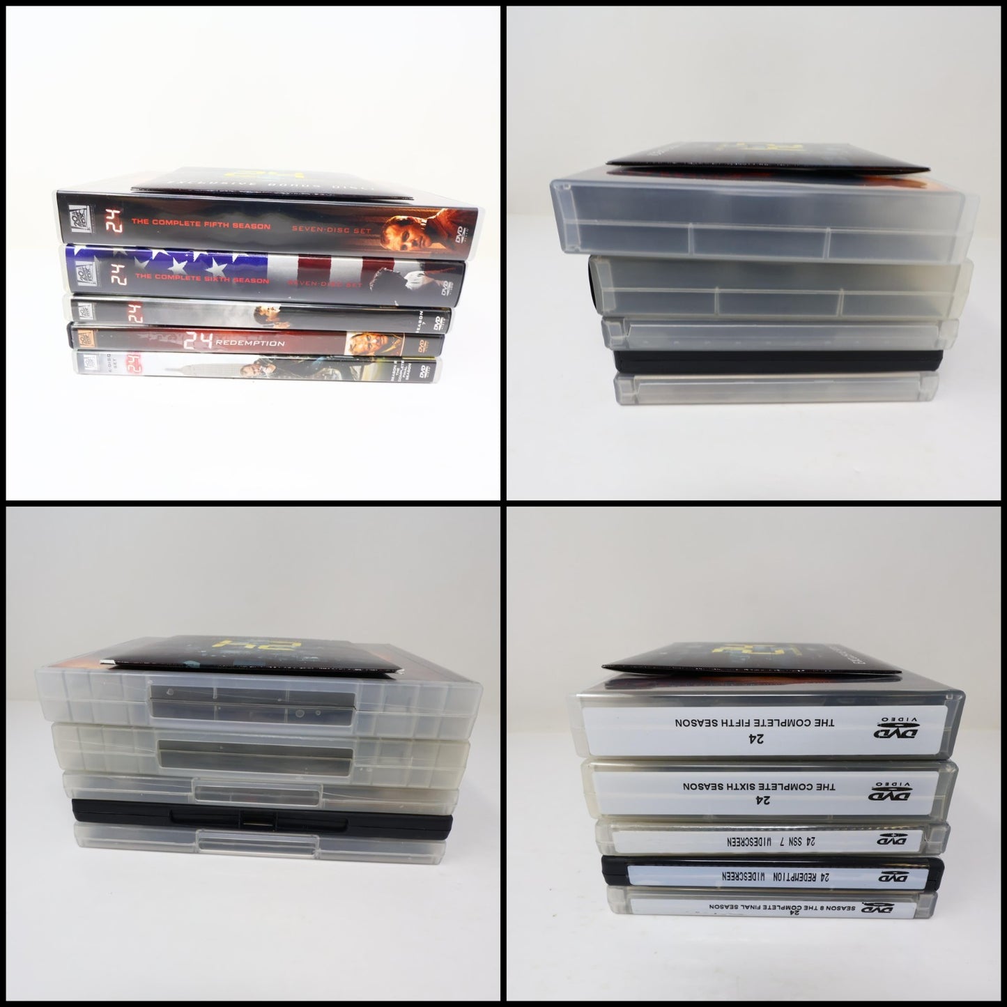 24 The Complete Series DVD Season 1-8 + Redemption + Bonus NTSC 56-Disc English
