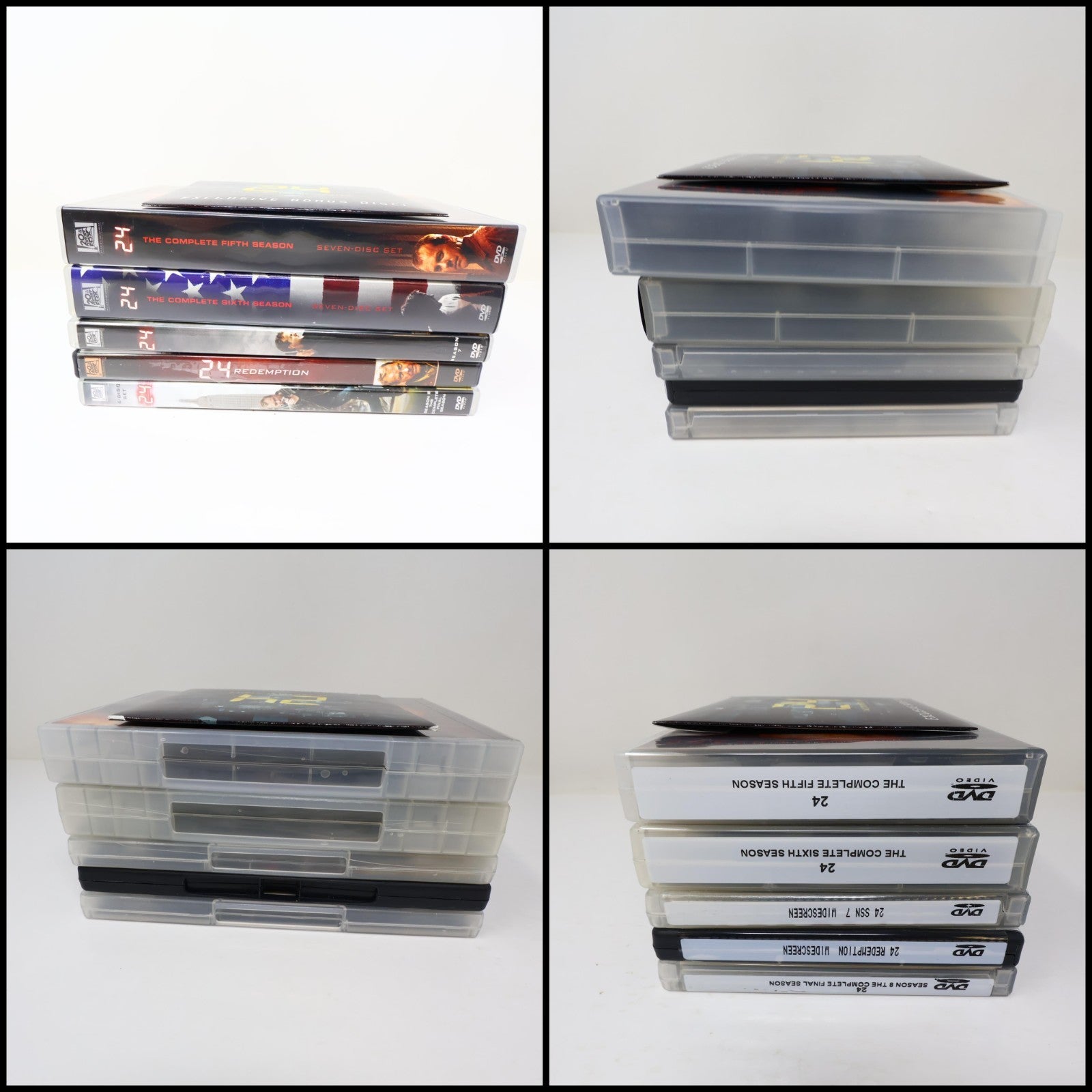 24 The Complete Series DVD Season 1-8 + Redemption + Bonus NTSC 56-Disc English