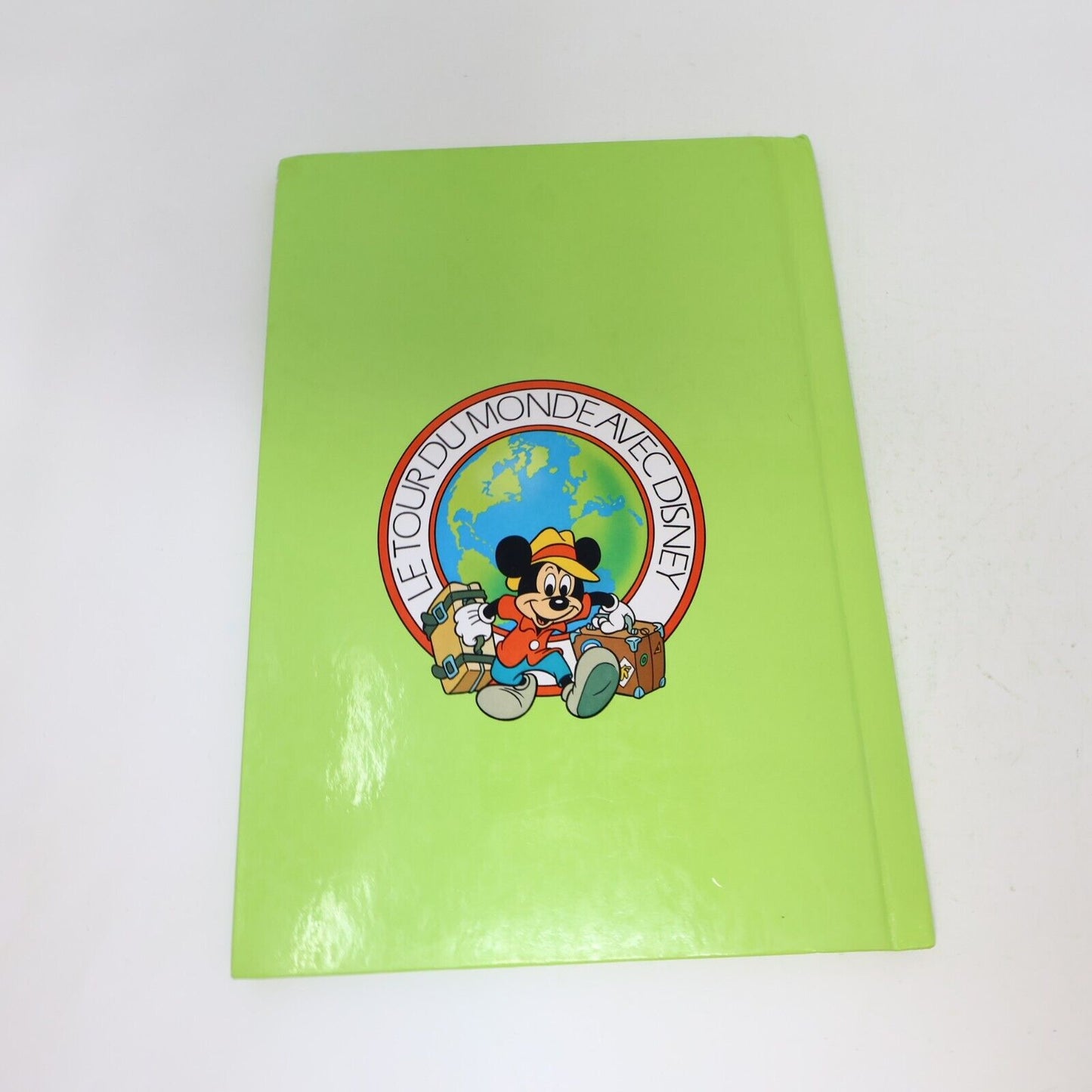 Lot 10 Livres Le Tour du Monde avec Disney Grolier Jeunes Enfants Français 90s