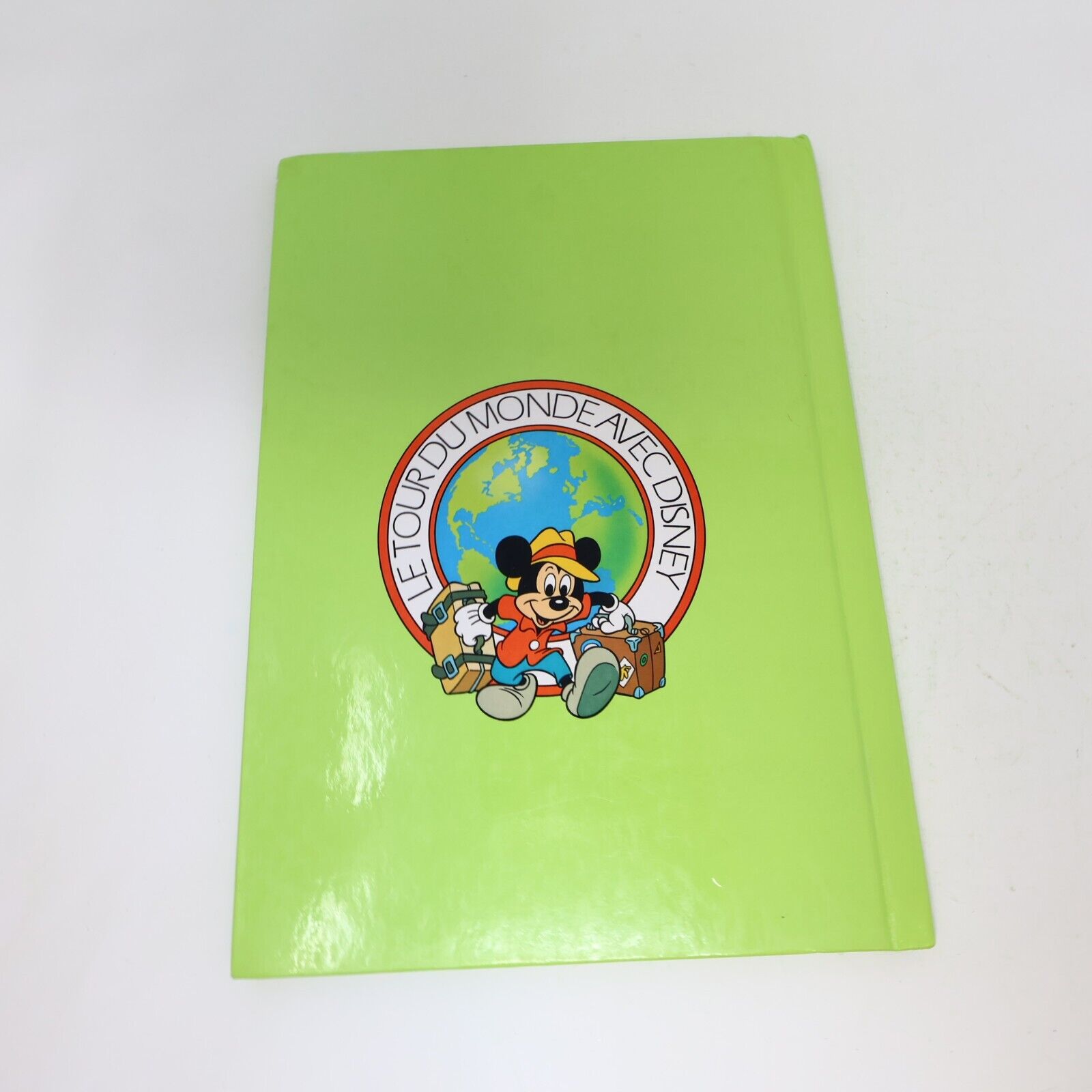 Lot 10 Livres Le Tour du Monde avec Disney Grolier Jeunes Enfants Français 90s