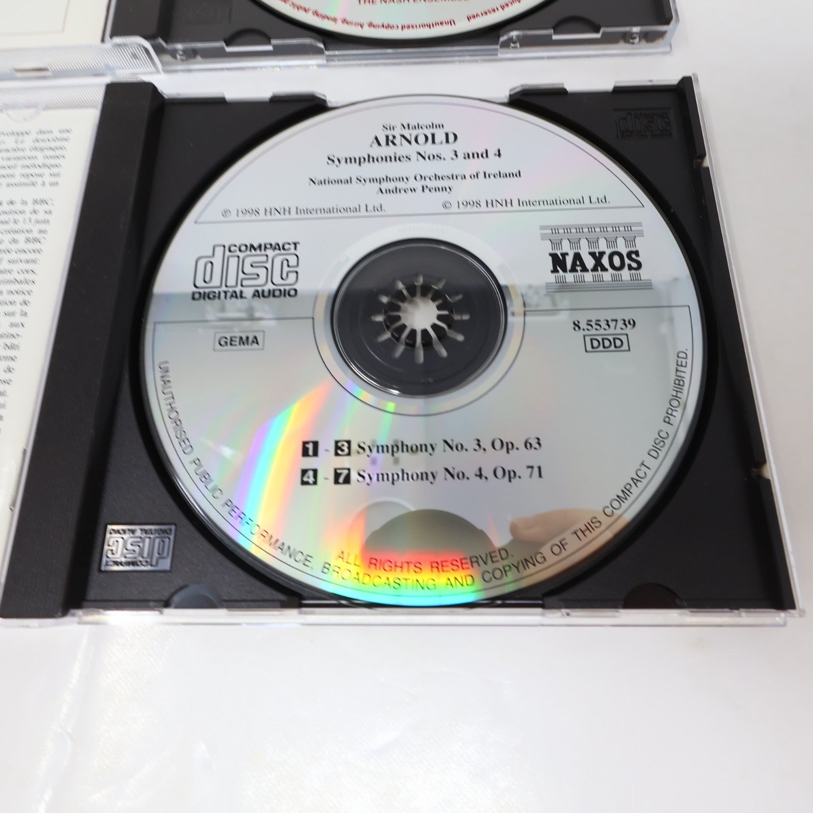 Sir Malcolm Arnold 4 CD Lot Symphony #2-3-4-5 9/Chamber Music 1 Classical 80-90s