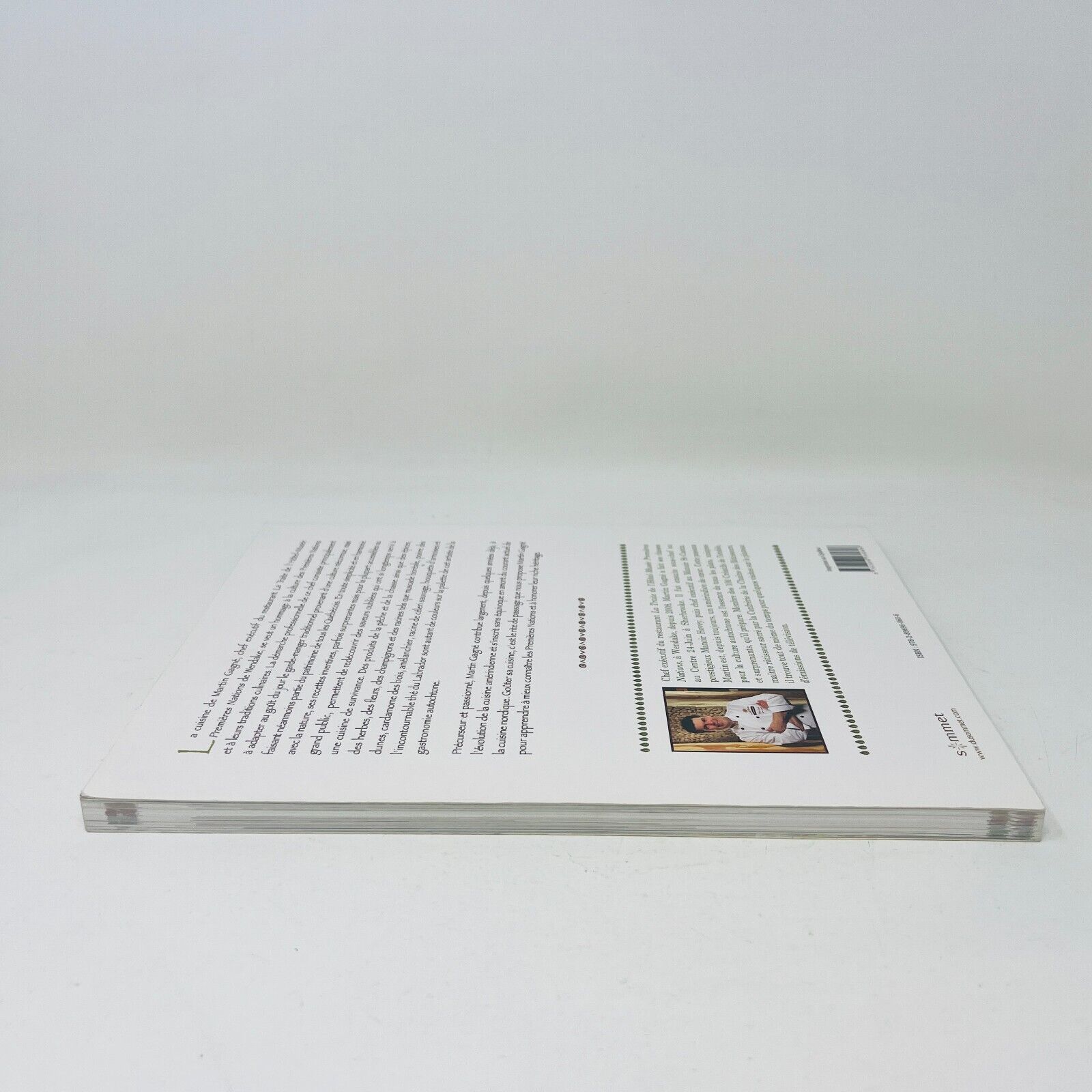 Gastronomie des Premieres Nations Signé par Martin Gagné Livre Recettes Cuisine
