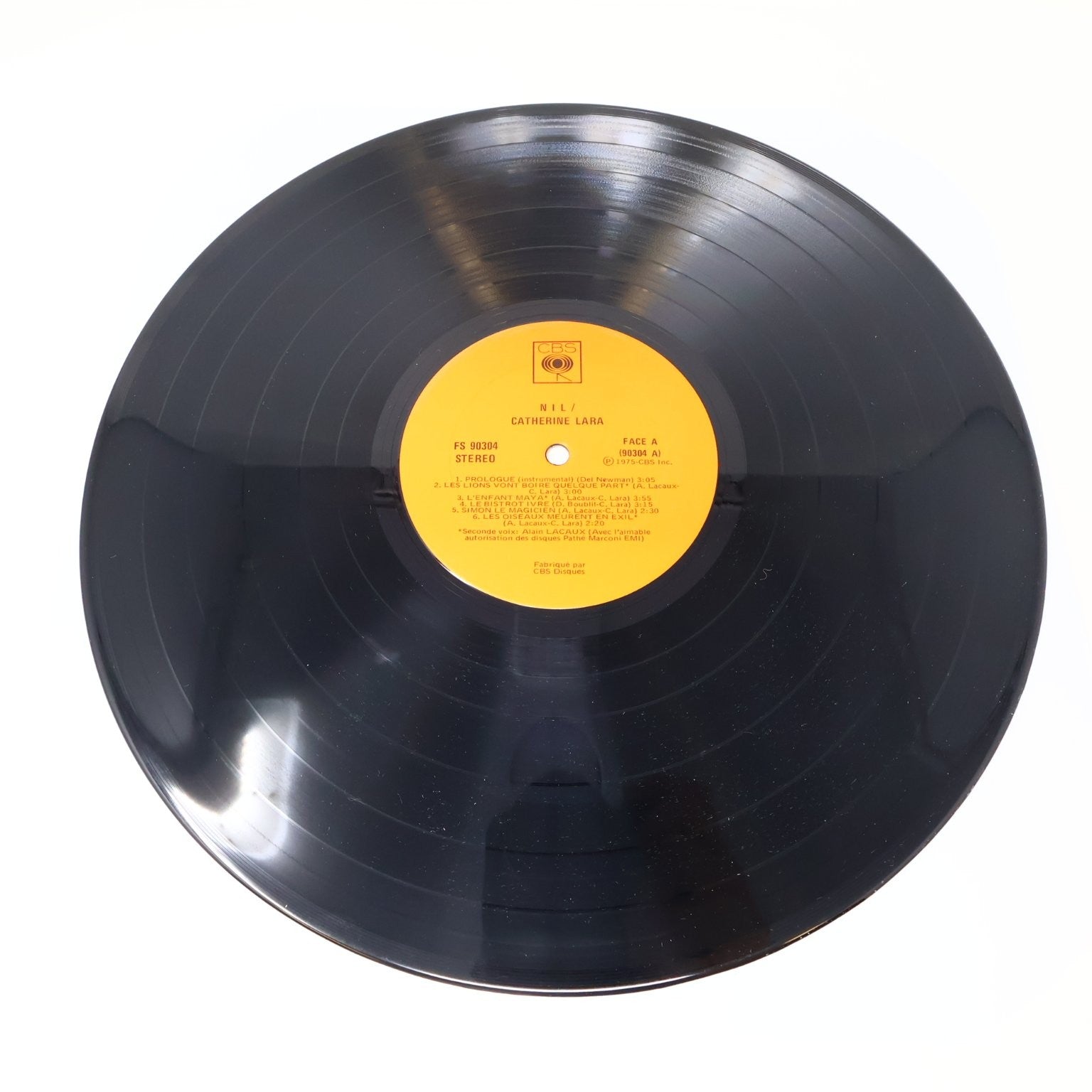 Catherine Lara Lot 3 Disques Nil/Coup D'feel/Éponyme LP 1972-1979 CBS 33RPM