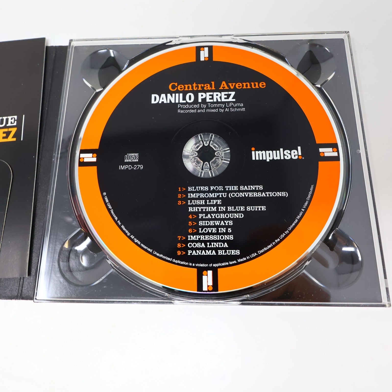 Danilo Perez 2 CDs Lot Motherland/Central Avenue Jazz Latin Verve Impulse!