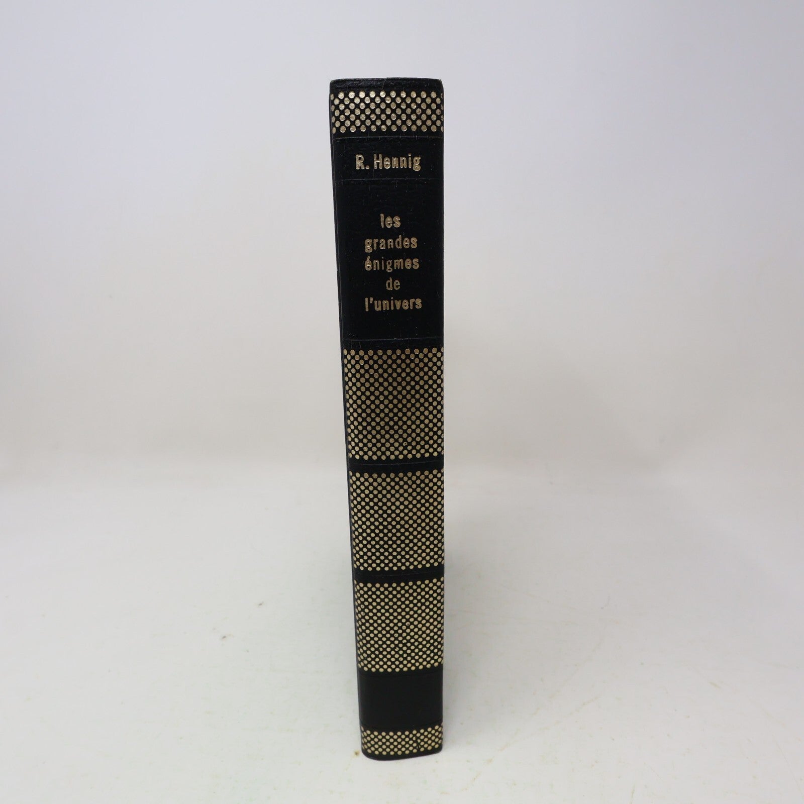 1975 Les Grandes Énigmes de l'Univers Richard Hennig Ésotérisme Tchou Français
