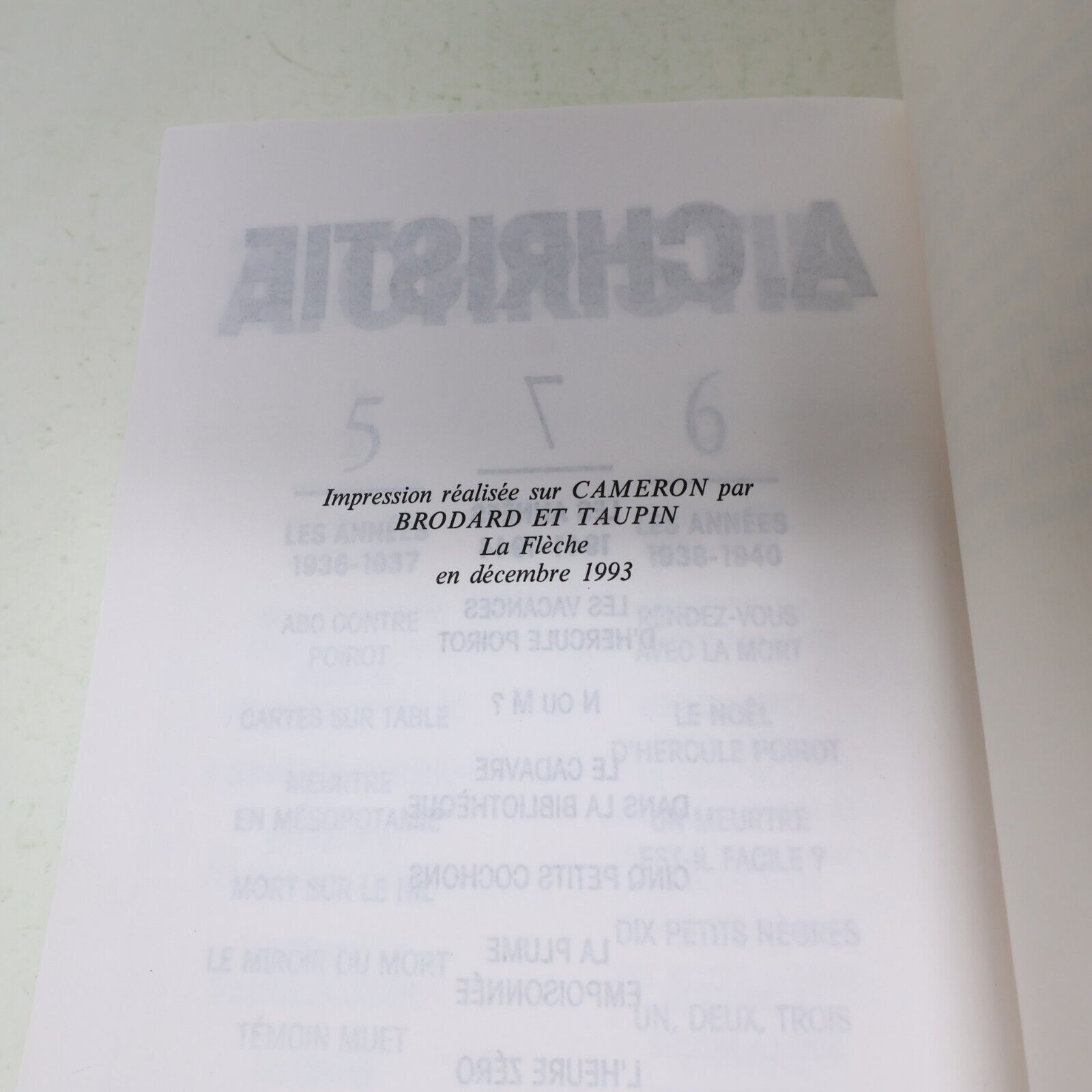 Intégrale David Goodis #2 1994 Librairie des Champs-Élysées Français Omnibus 90s