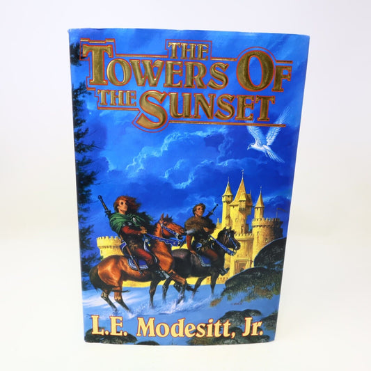 1992 The Towers of the Sunset L. E. Modesitt 1st Edition 1st Print TOR Hardcover