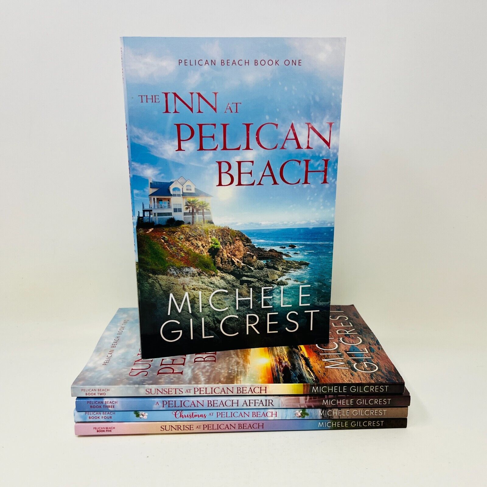 Pelican Beach Complete Series Paperback Books 1-5 Lot by Michele Gilcrest Inn at