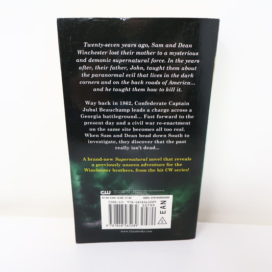 Supernatural The Unholy Cause Joe Schreiber Titan Books 2010 PB Horror Fantasy