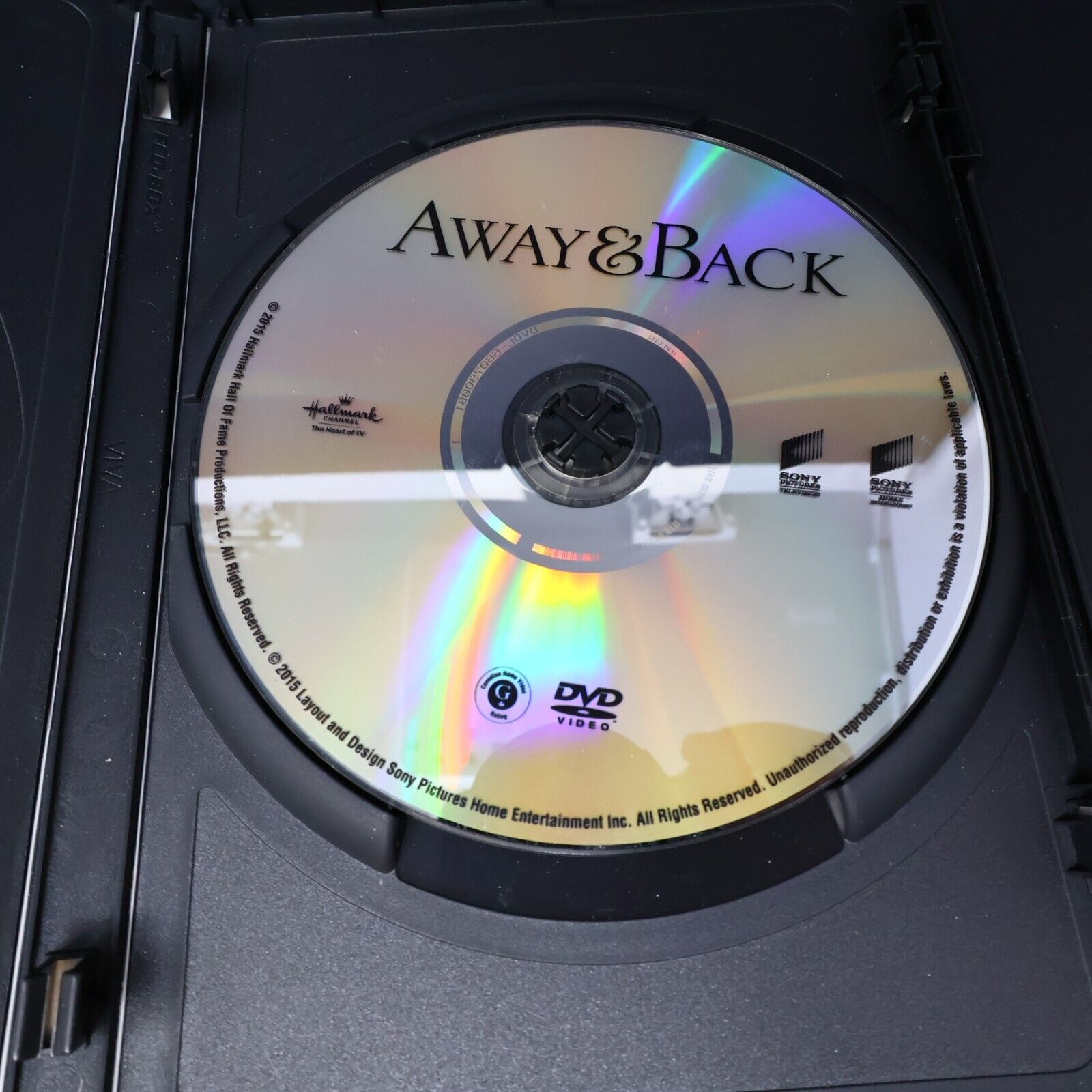 Away & Back DVD Movie Tested NTSC Jason Lee/Minka Kelly Hallmark Hall of Fame