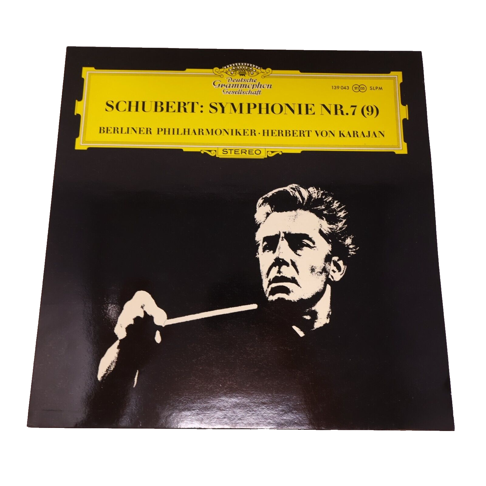 Herbert von Karajan Schubert Symphonie Nr. 7 (9)  Berliner LP Record 139 043
