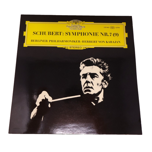 Herbert von Karajan Schubert Symphonie Nr. 7 (9)  Berliner LP Record 139 043