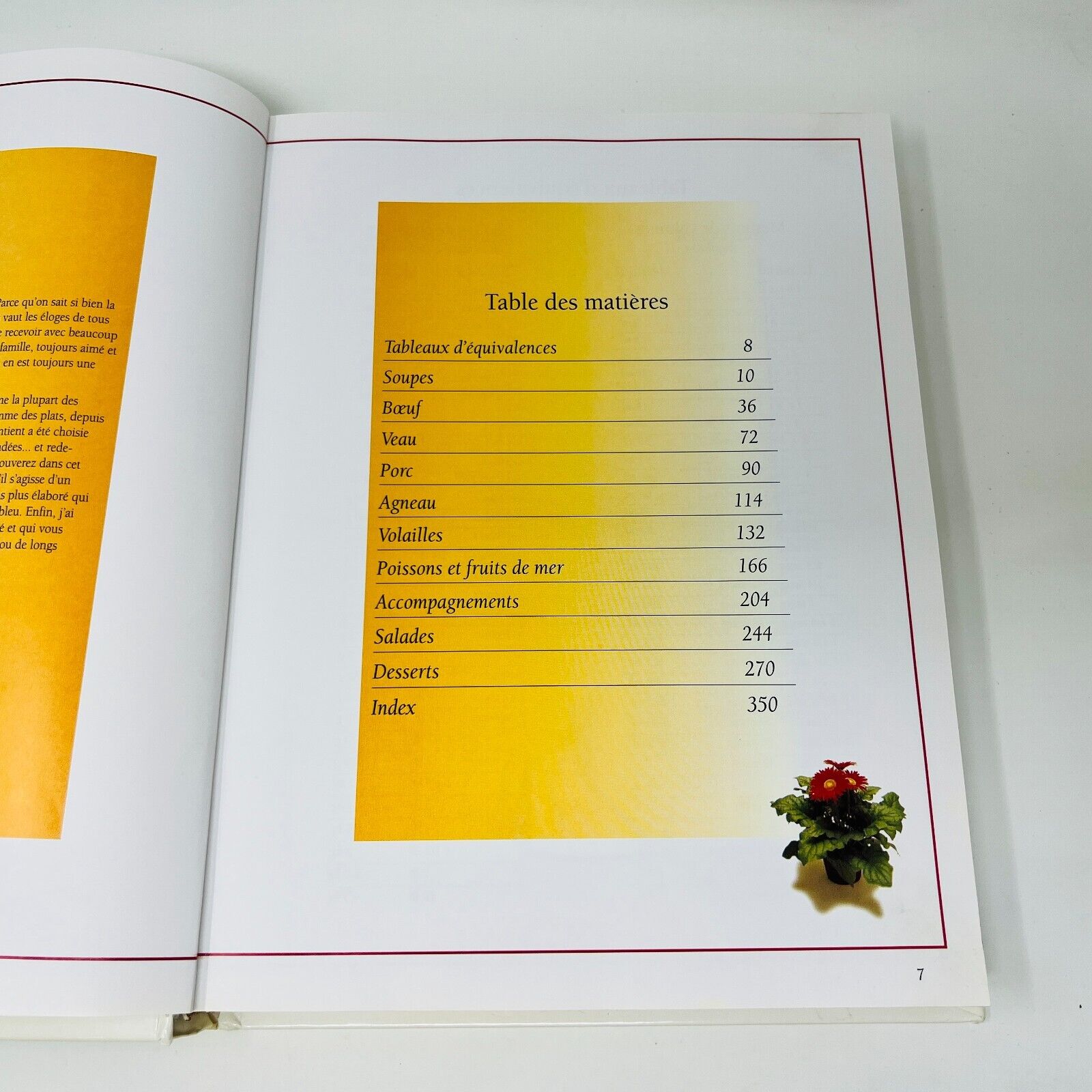 1992 La Bonne Cuisine de Margo Oliver Livre Recettes Français Cookbook HB & Cie