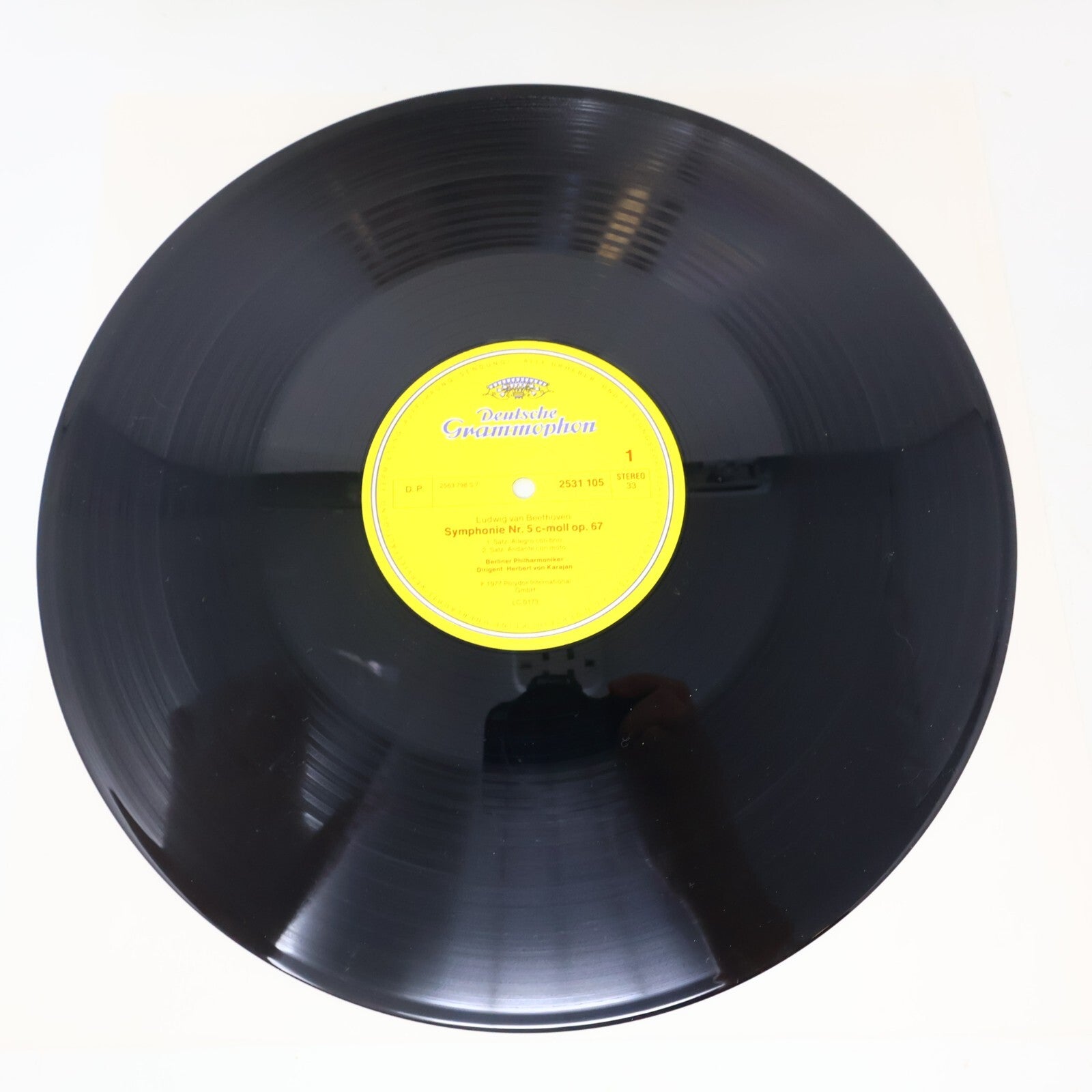 Beethoven Symphonie Nr. 1-2 5-6 8-9 Herbert von Karajan Berliner Lot 4 LP Record