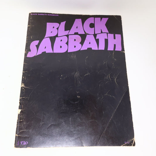 1971 Black Sabbath Songbook Guitar Master of Reality Ozzy Osborne Essex Music PB