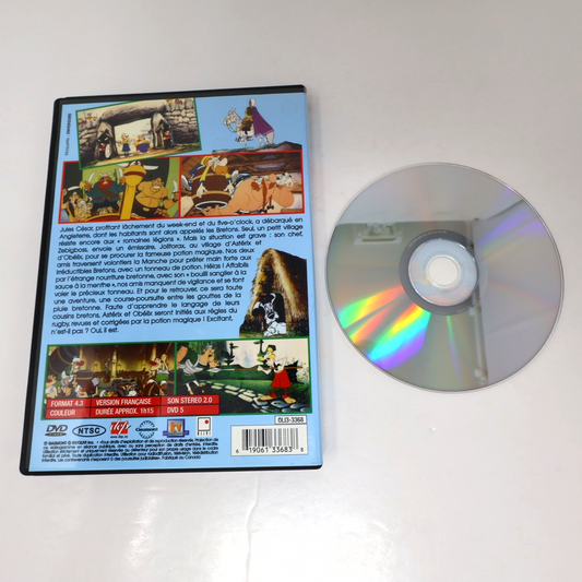 Astérix Chez les Bretons DVD NTSC Région 1 4:3 Jules César/Idéfix/Obélix/Potion