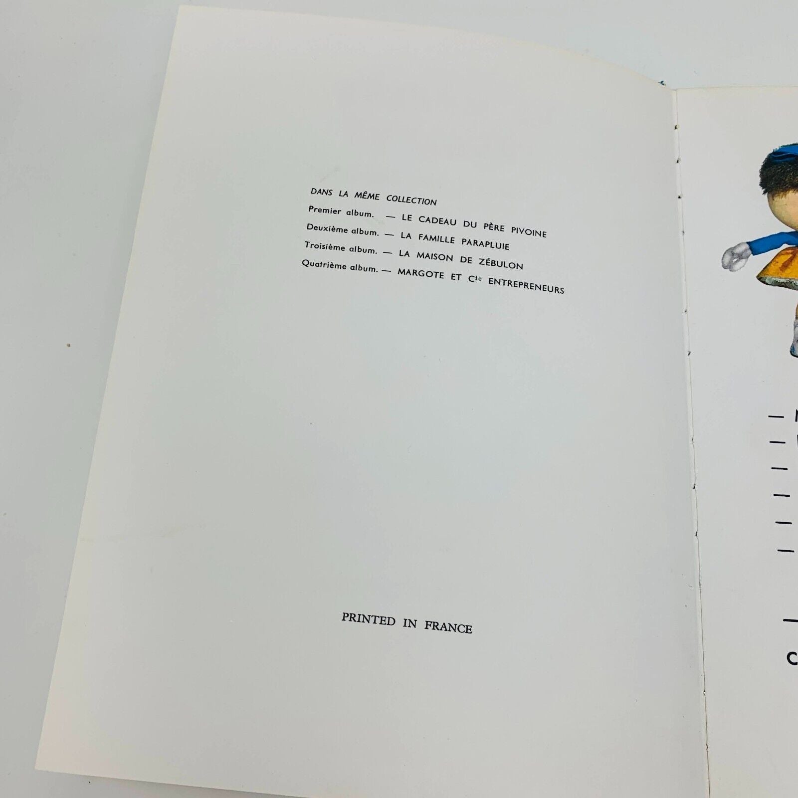 4x Le Manège Enchanté ORTF Album Série Enfant Télévision Pollux Français 1965-66
