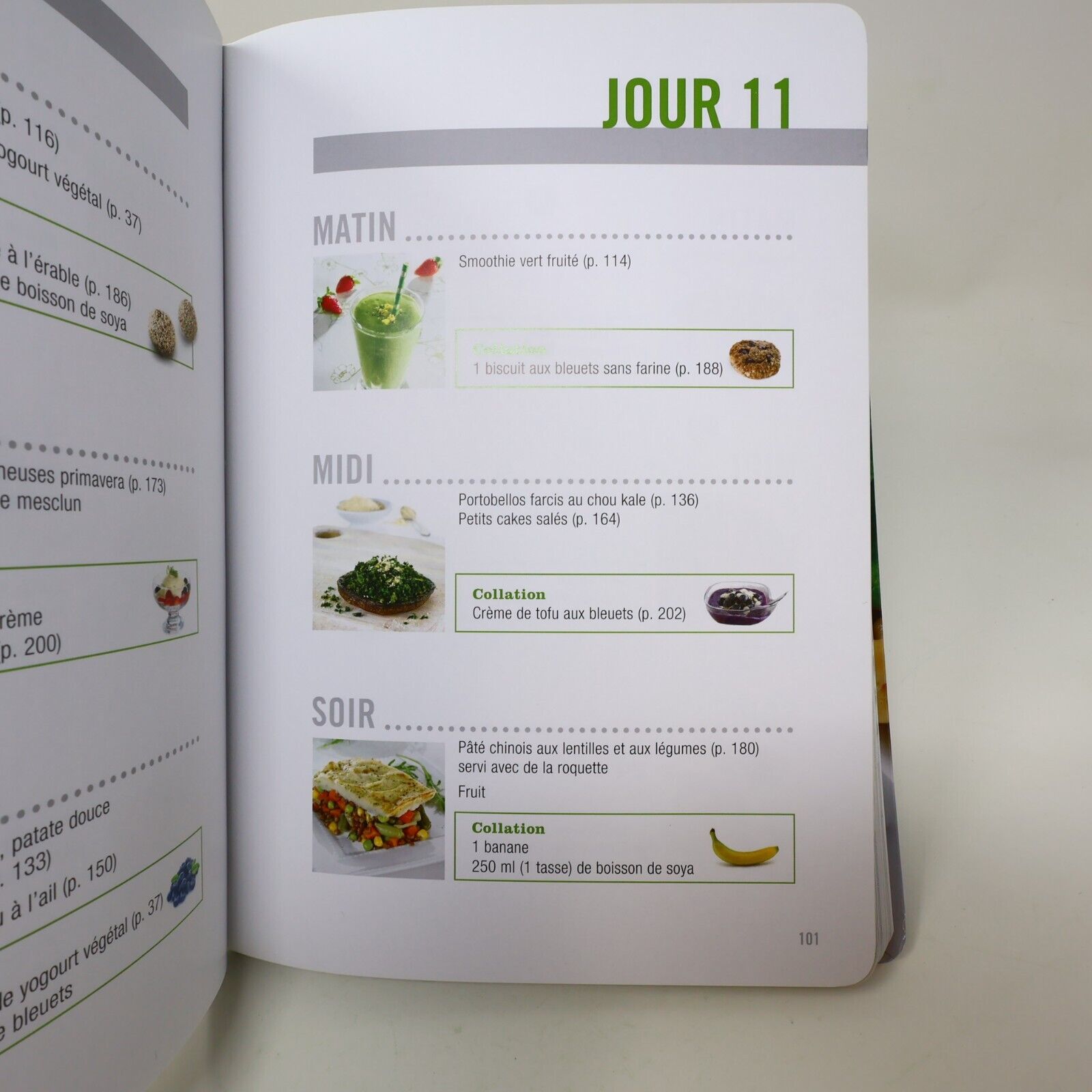 2017 Végétalien 21 Jours de Menus Linda Montpetit Vegan Cuisine Recettes Livre