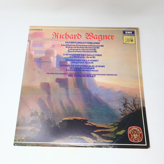 Adrian Boult Richard Wagner New Philharmonia / London 2x LP Record C 181-50352/3