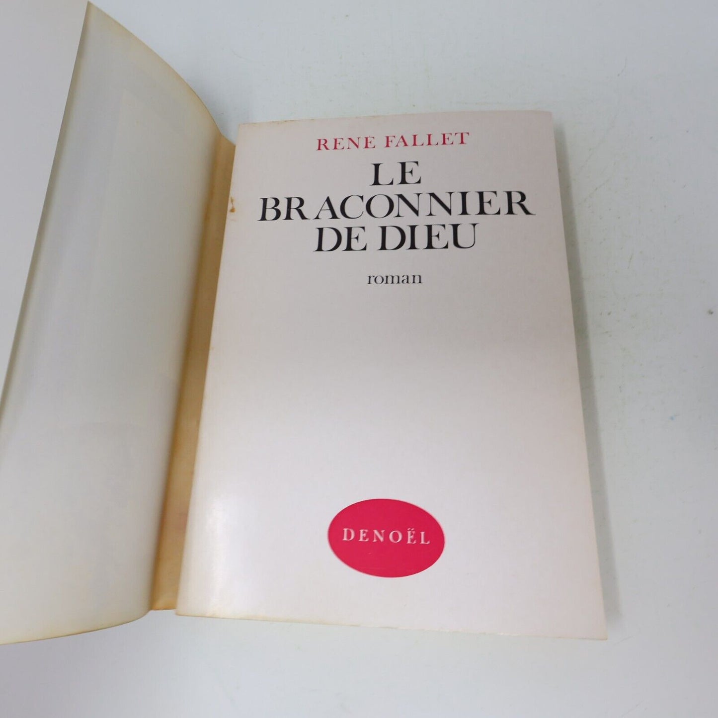 René Fallet L'Angevine Le Braconnier de Dieu Littérature Française Lot 2 Livres