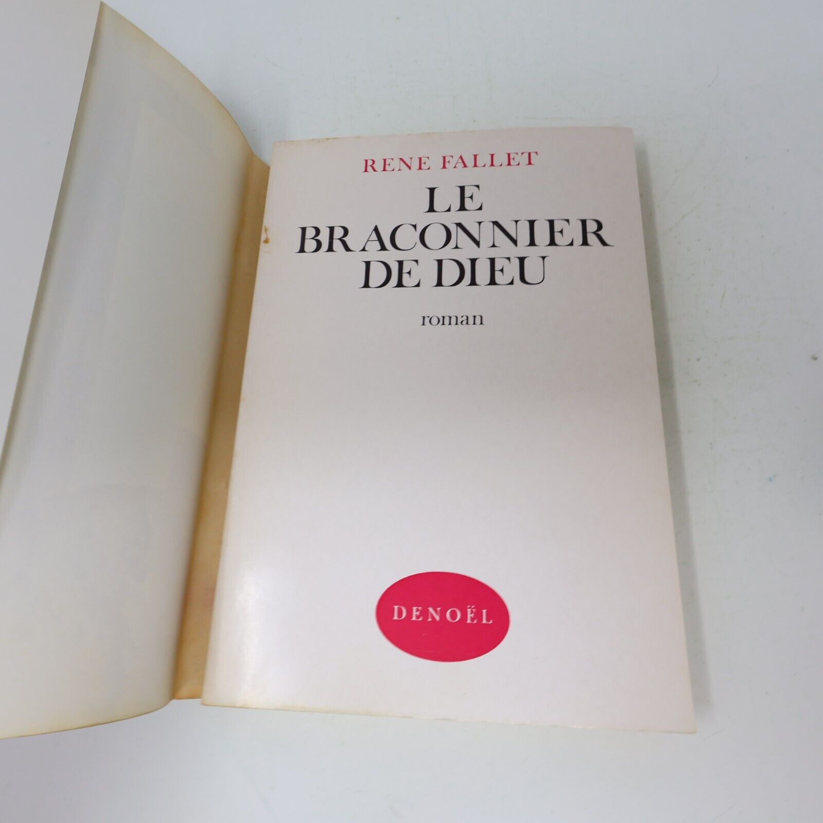René Fallet L'Angevine Le Braconnier de Dieu Littérature Française Lot 2 Livres