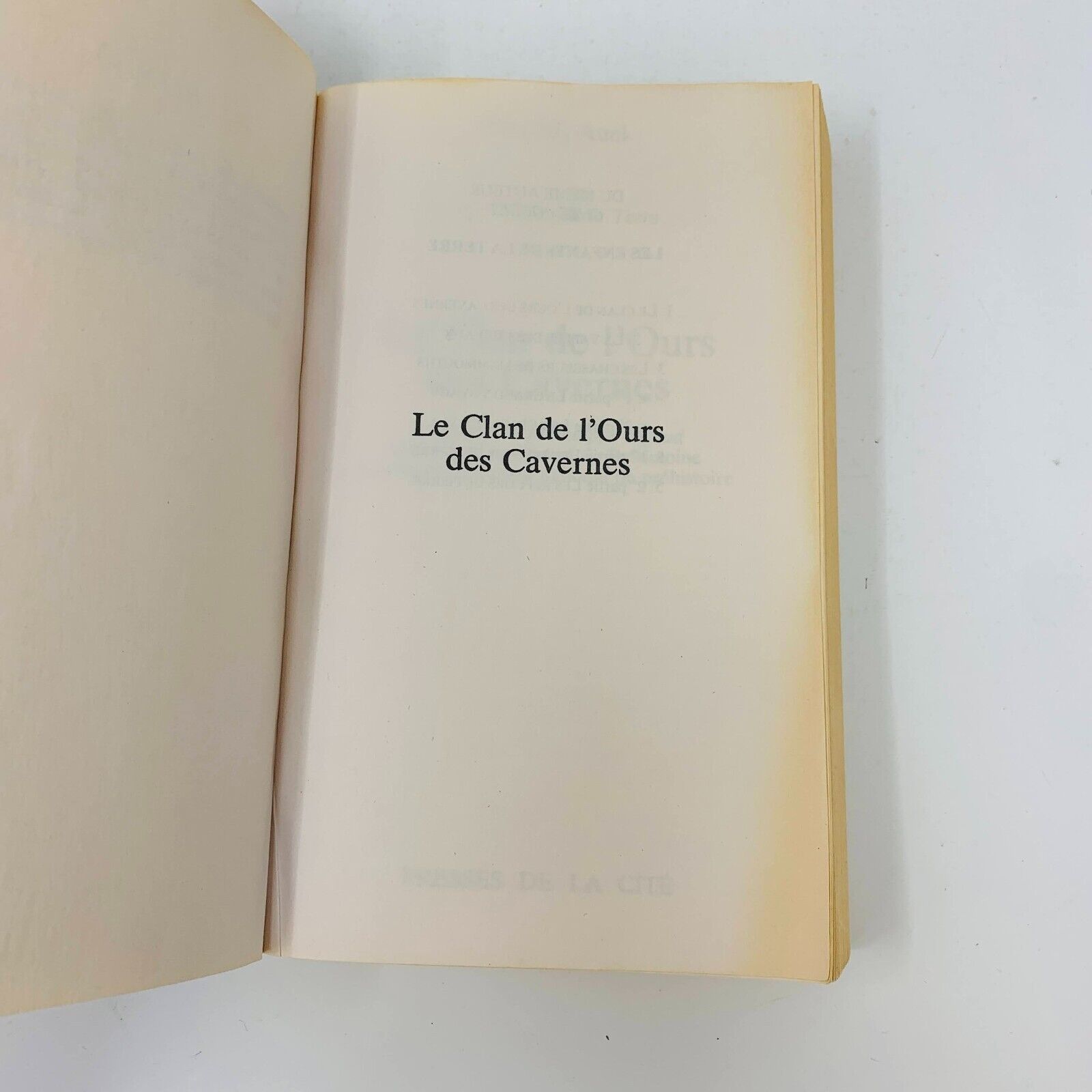 Les Enfants de la Terre 1-6 French Français Jean M. Auel Série Complète Livres