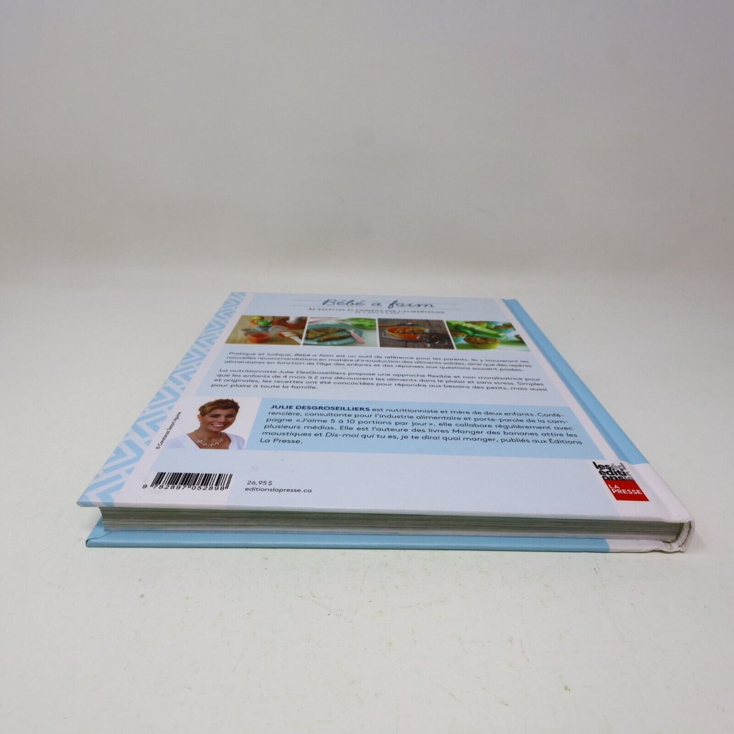2015 Bébé a Faim Julie Desgroseillers Alimentation Enfant La Presse Français HC