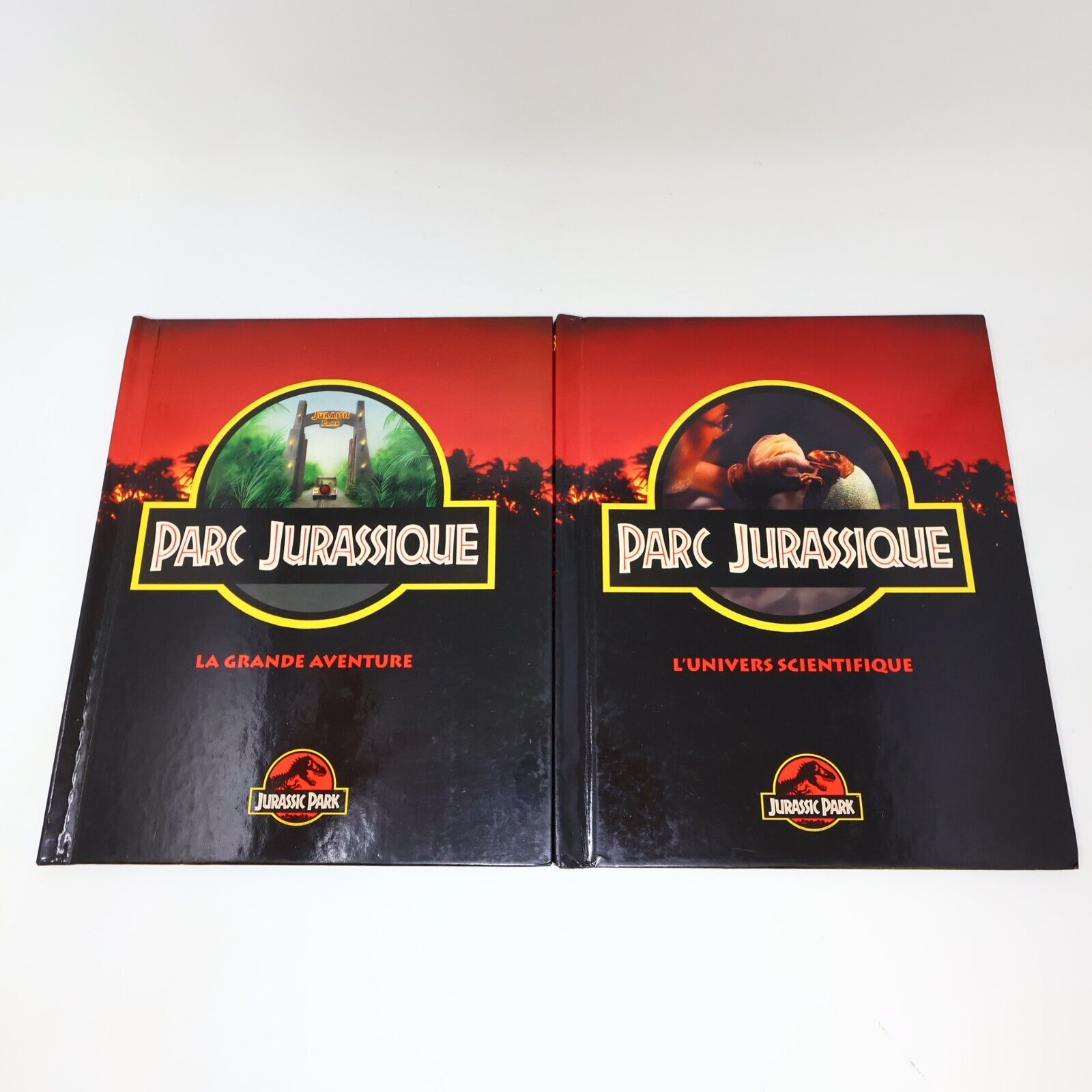 Lot 8 Livres Parc Jurassique #1-8 Jurassic Park Nublar Série Complète Français