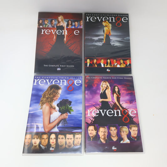 Revenge Seasons #1-4 Complete Series DVD Abc Tested Emily VanCamp NTSC Region 1