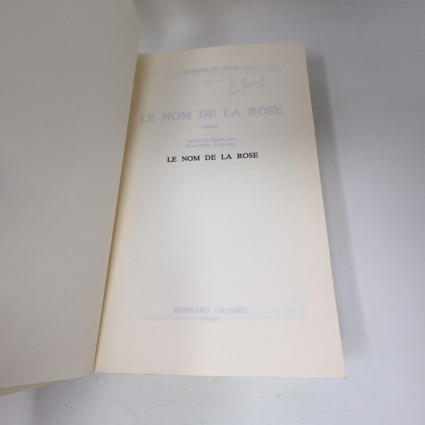 Umberto Eco Le Nom de la Rose Baudolino Pendule de Foucault Lot 4 Livres Roman