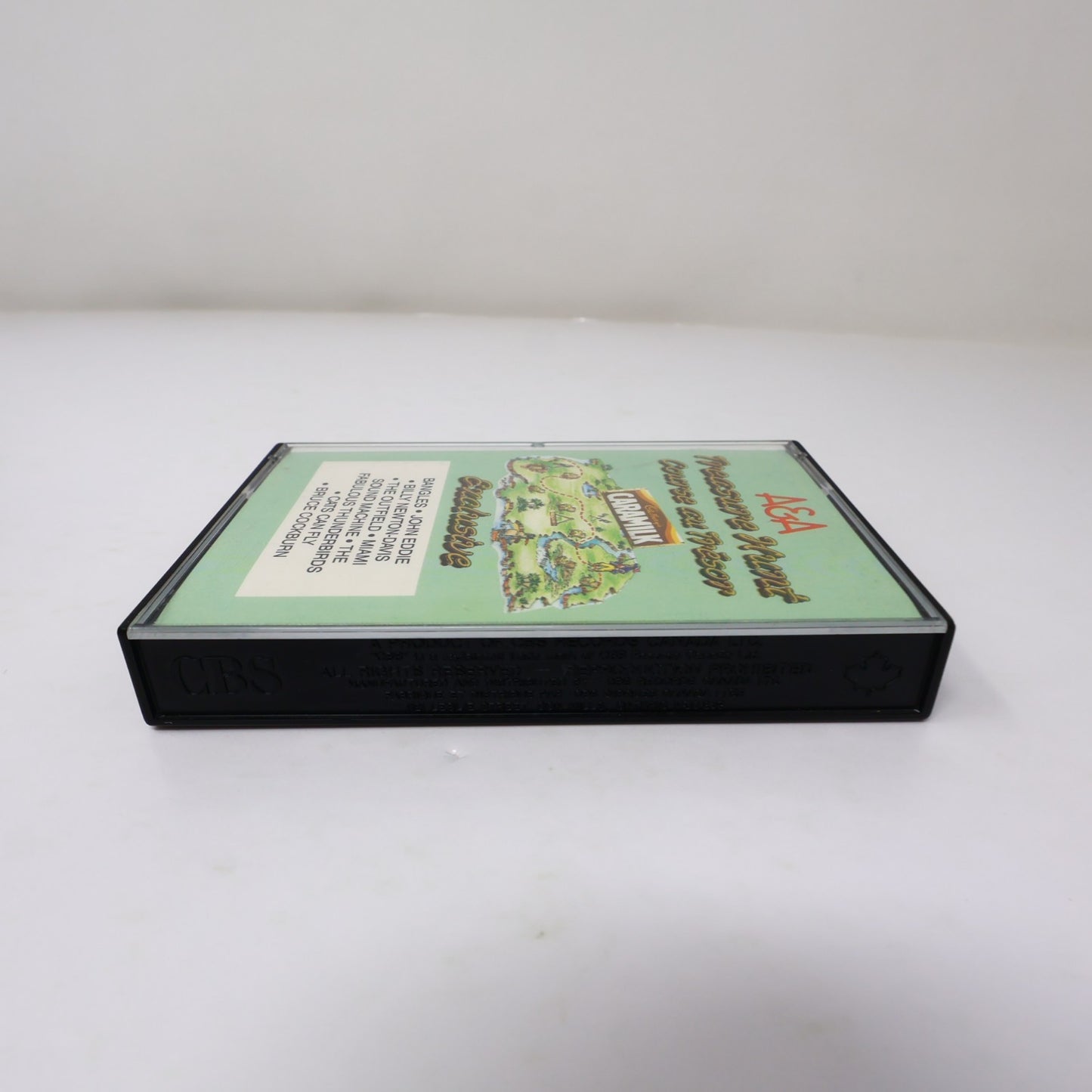 A&A Treasure Hunt Caramilk Promo Cassette Bangles/John Eddie/Cockburn 1986