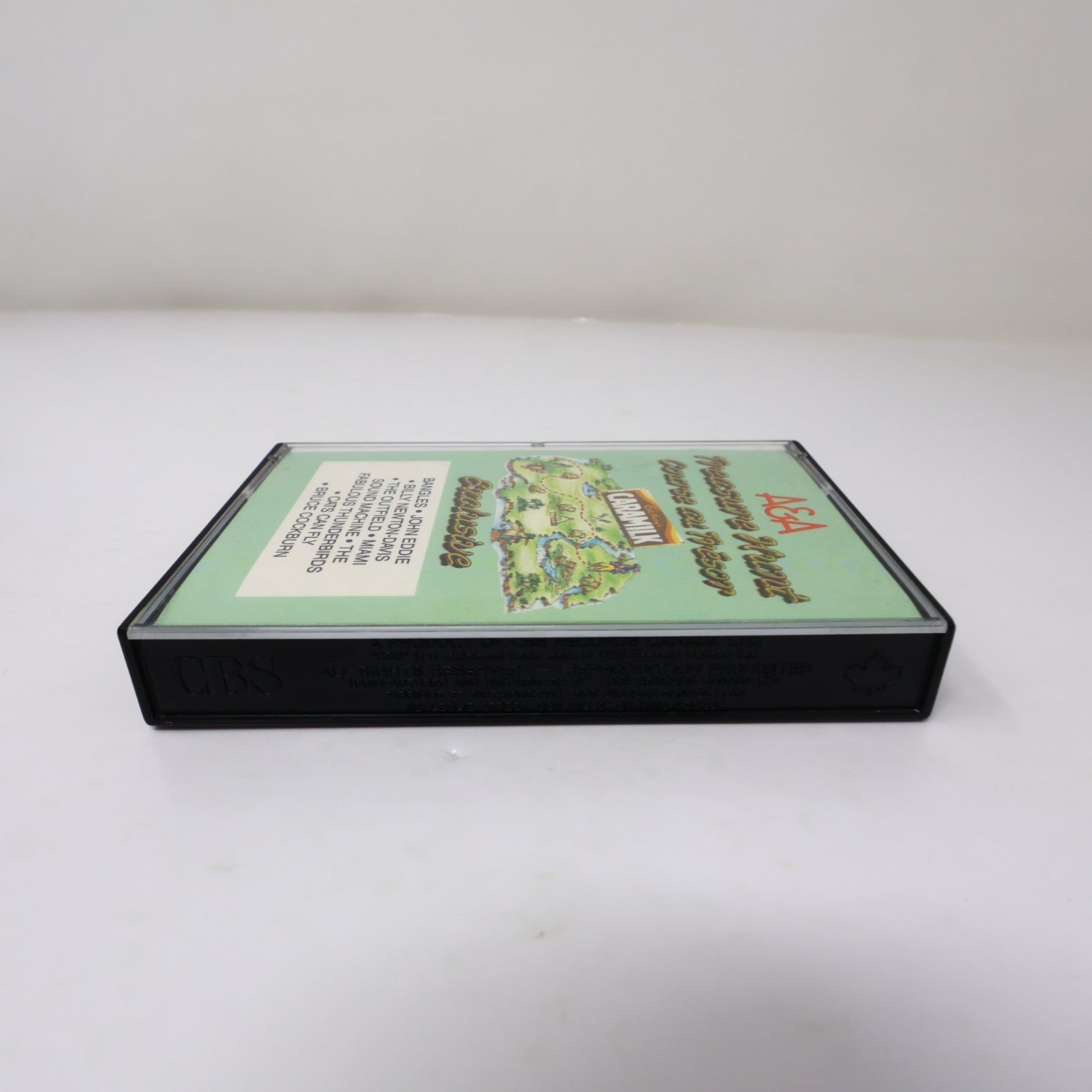 A&A Treasure Hunt Caramilk Promo Cassette Bangles/John Eddie/Cockburn 1986
