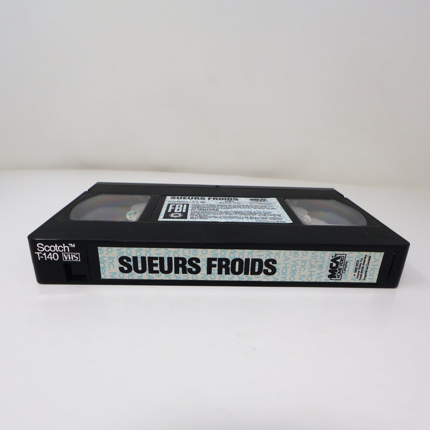 Sueurs Froides (Vertigo) VHS Français/French NTSC James Stewart Alfred Hitchcock