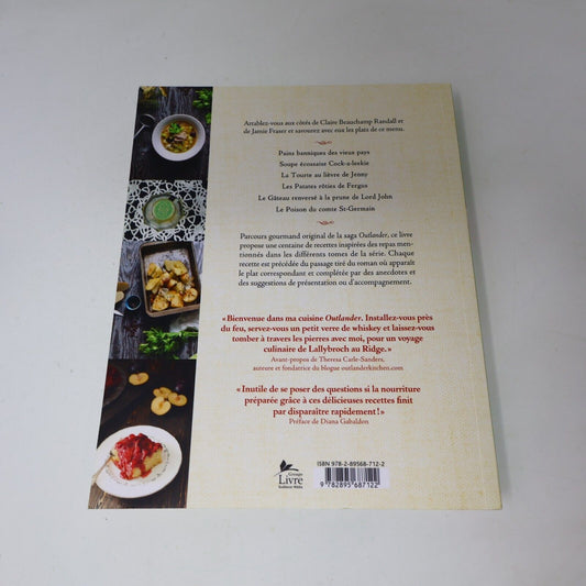 2017 Dans la Cuisine de Outlander Le Chardon et le Tartan Recettes Trécarré PB