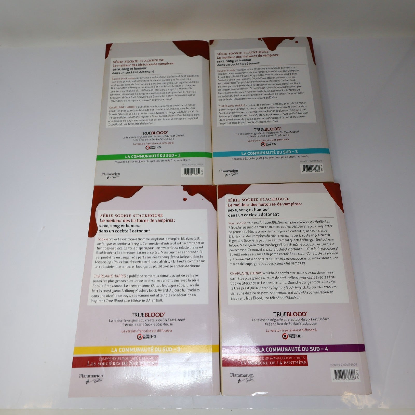 Sookie Stackhouse #1-13 Complète Lot 13 Livres Charlaine Harris Flammarion PB