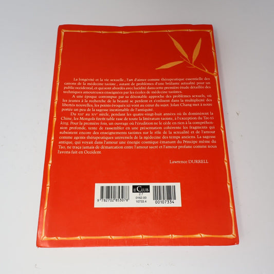 2000 Le Tao de l'Art d'Aimer de Jolang Chang Paperback PB Sexualité Français