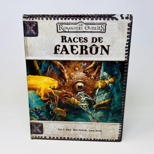 2003 Races de Faerûn Les Royaumes Oubliés Dungeons & Dragons D&D Français HC