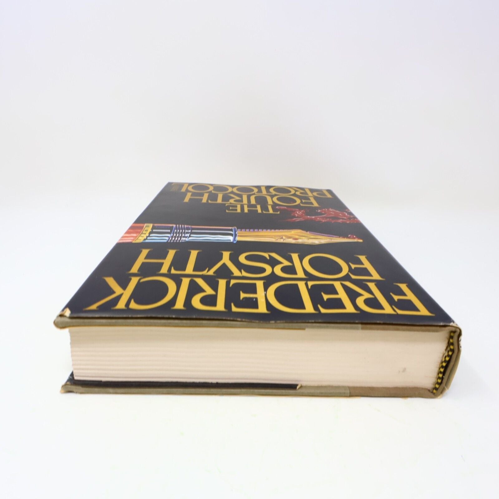1984 The Fourth Protocol Frederick Forsyth Viking Hardcover HC Espionage Spy 80s