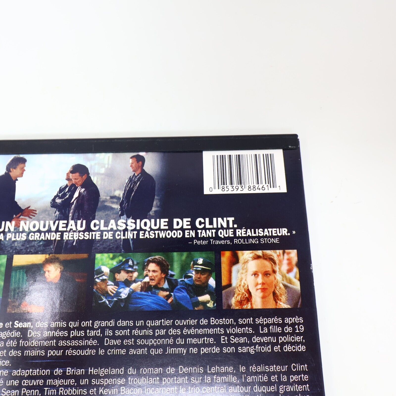 Mystic River Version Française DVD Sean Penn Tim Robbins Kevin Bacon Testé NTSC