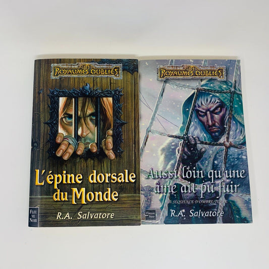 La Séquence d'Ombre-Terre #1 & 4 Grand Format Lot Royaumes Oubliés Fleuve Noir